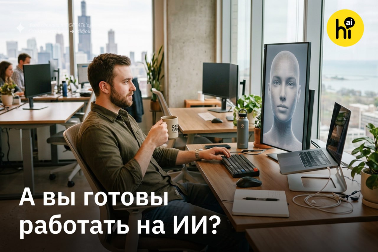 График отношения к ИИ-начальникам по возрастам