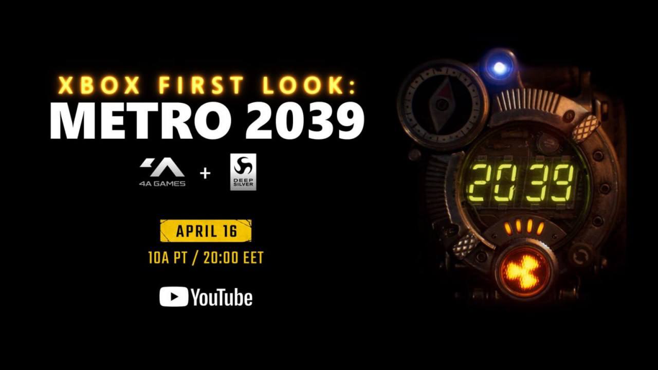 Тизер новой части игры Metro на официальном сайте