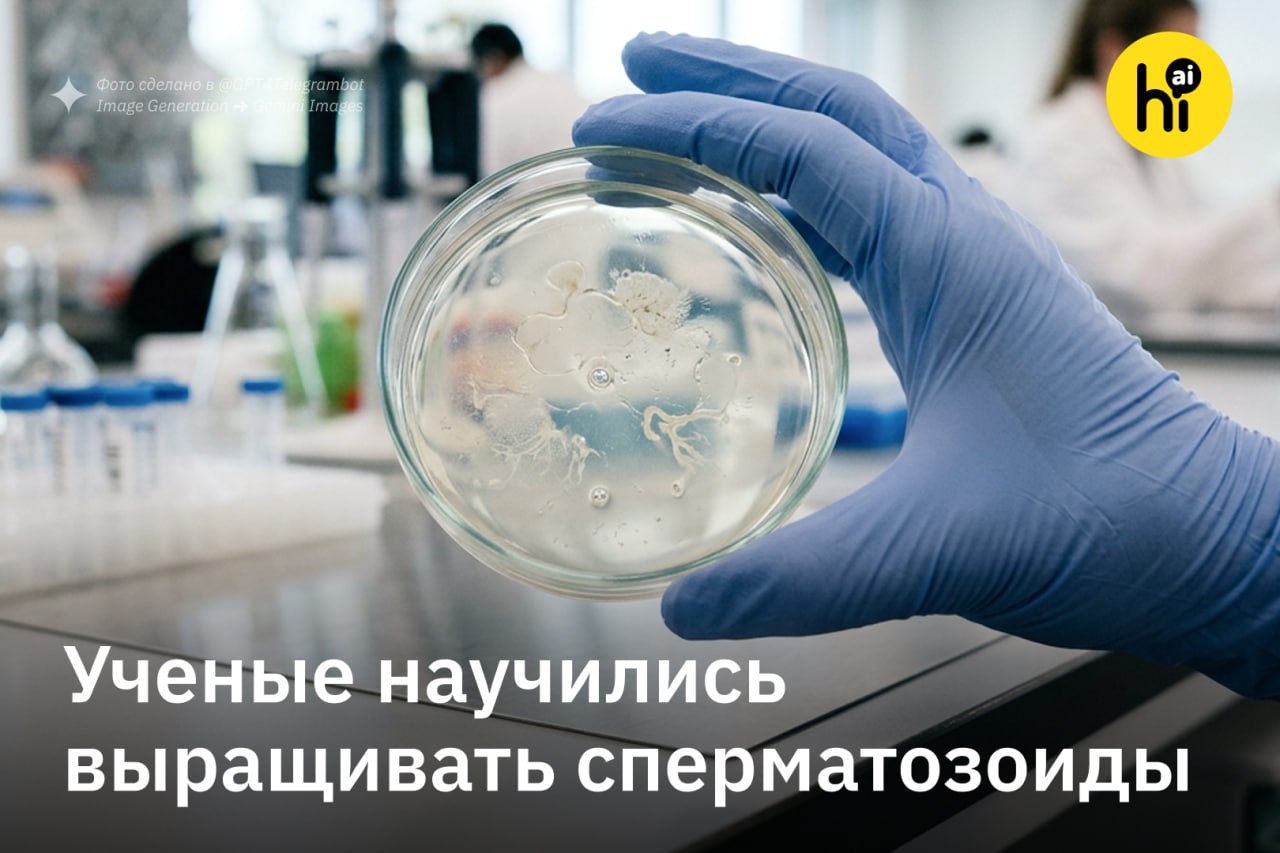 Лабораторное выращивание сперматозоидов из стволовых клеток