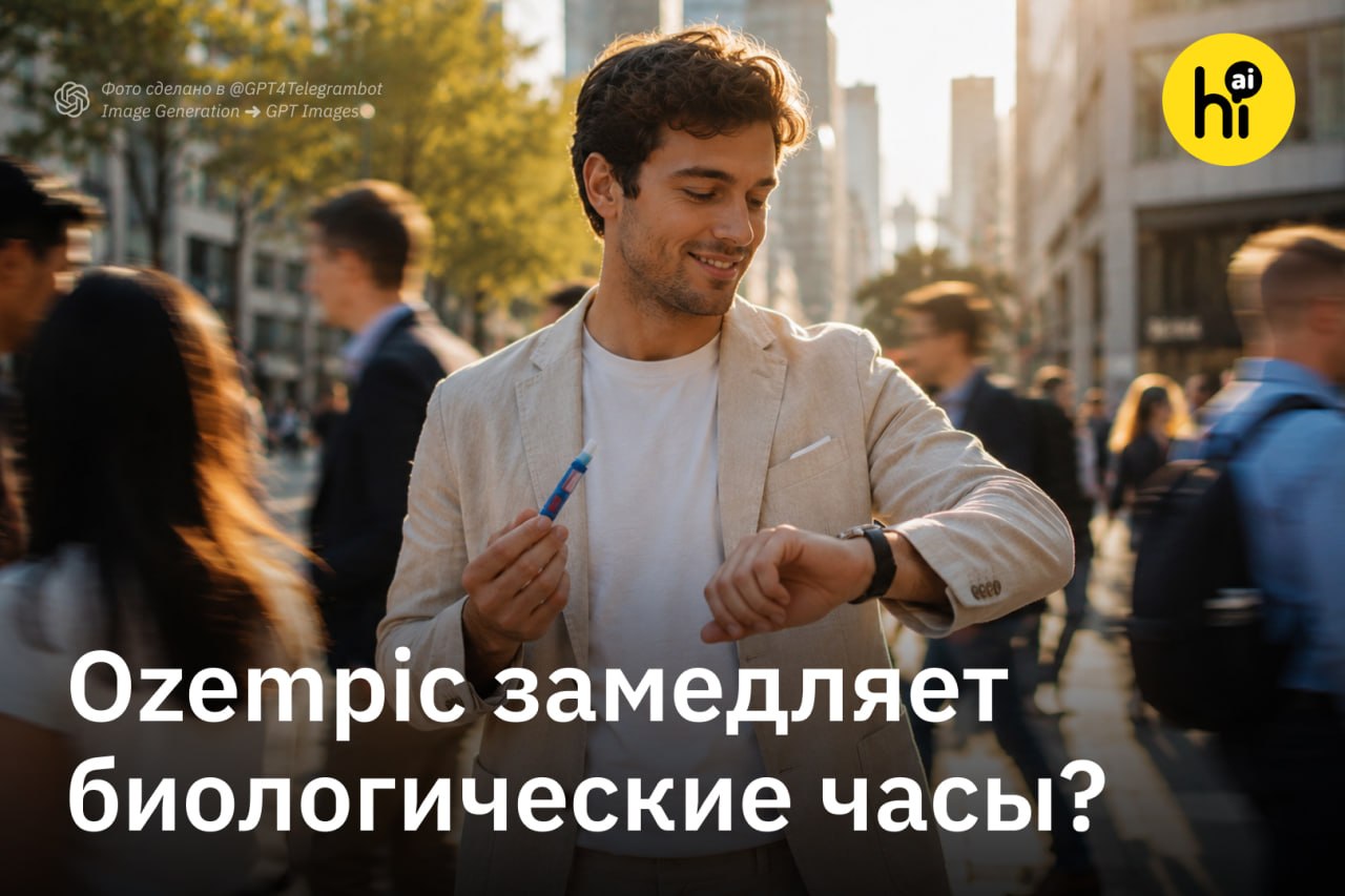 Семаглутид замедляет биологическое старение
