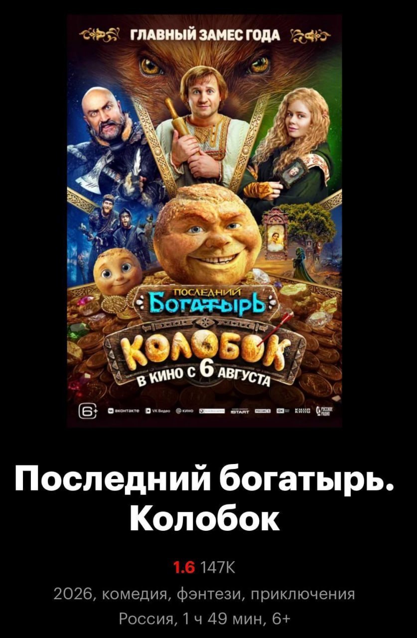 Разочарованные зрители в кинотеатре на фильме Колобок