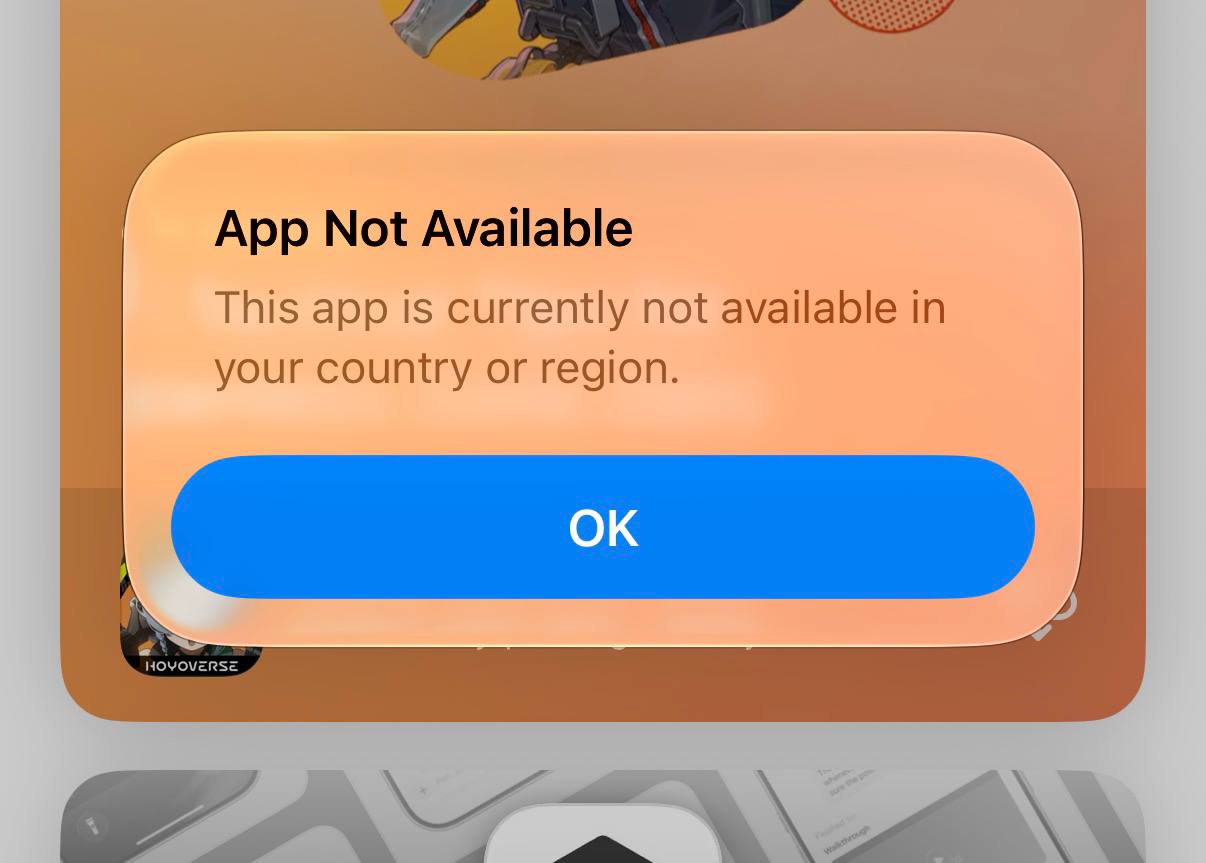 Логотип Wildberries на фоне App Store