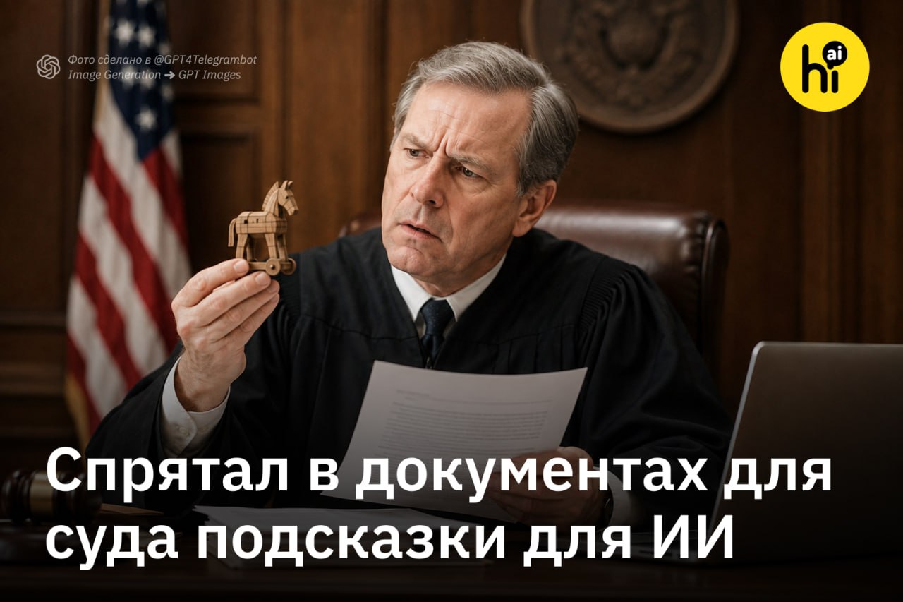 Скрытые инструкции для ИИ в судебных документах