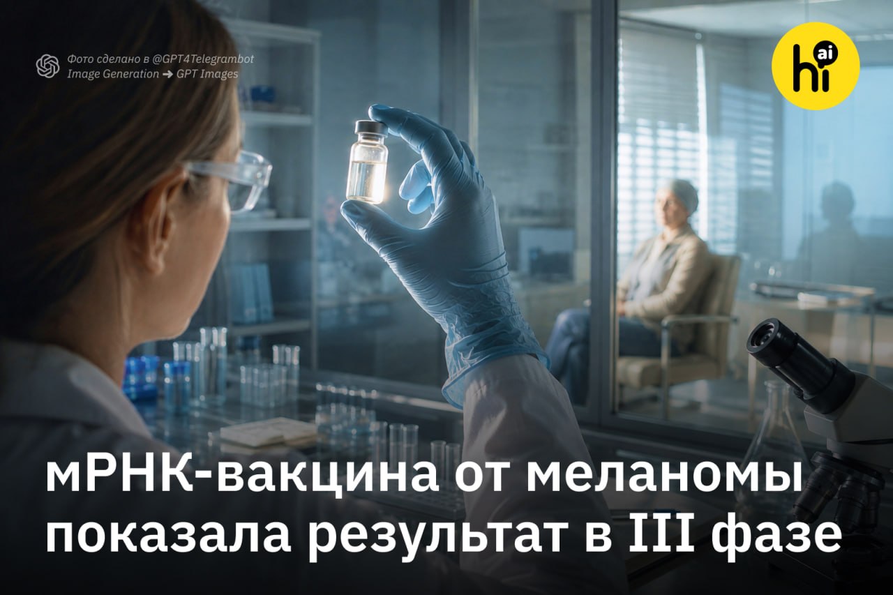Инновационная мРНК вакцина от рака в лаборатории