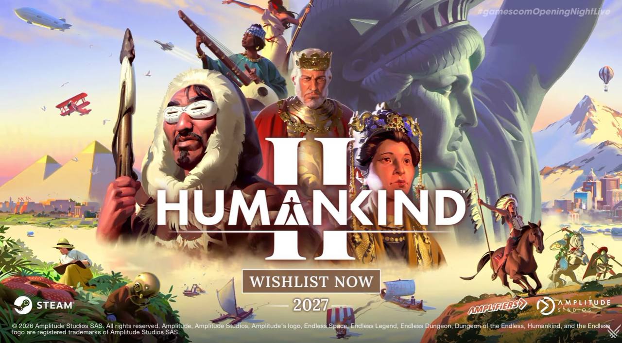 ИИ-графика в трейлере Humankind 2