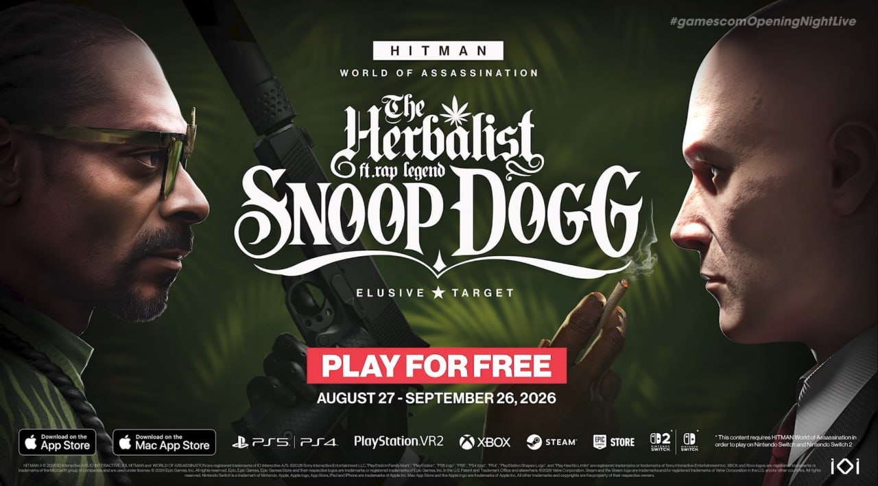 Снуп Догг в образе цели в игре Hitman
