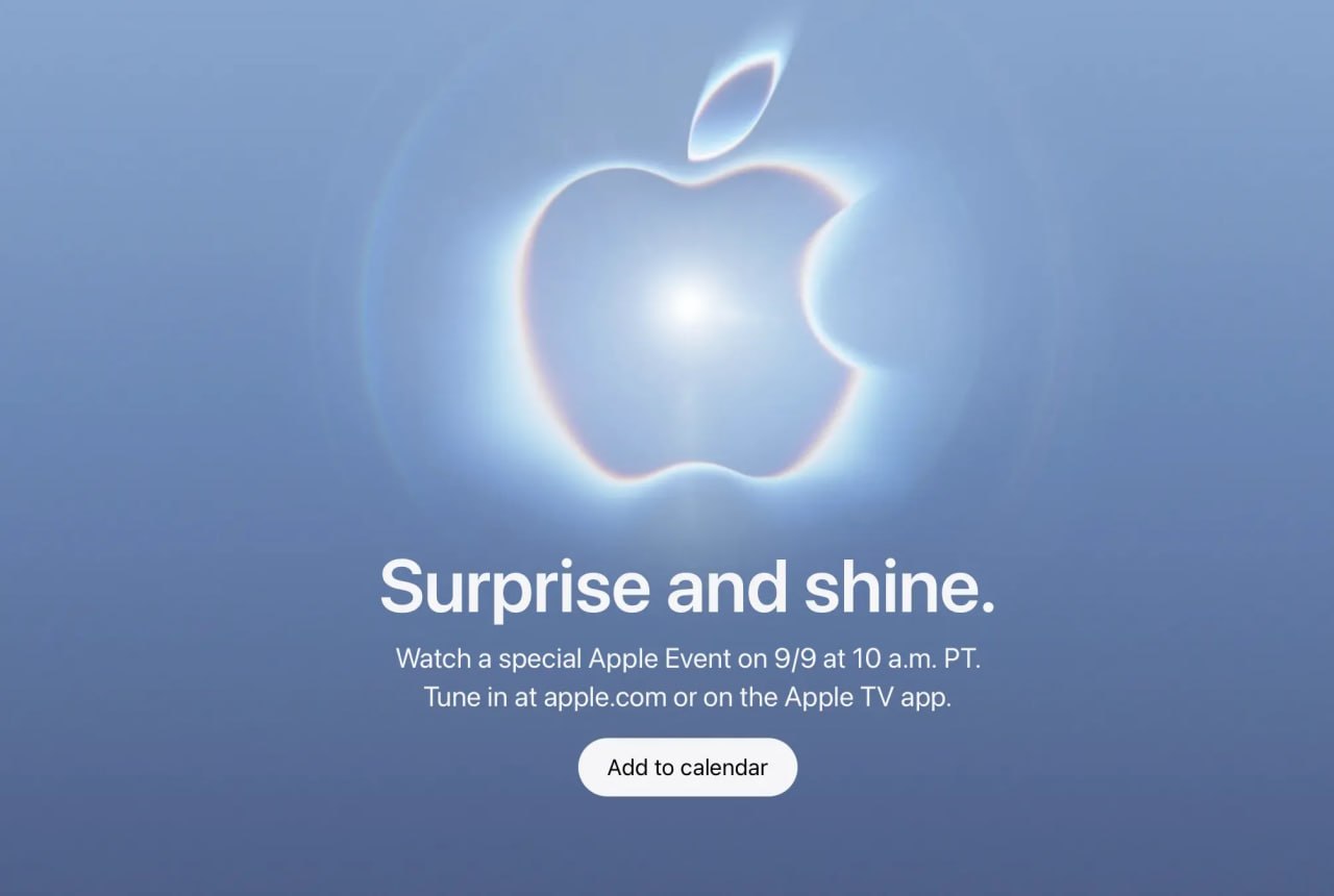 Складной iPhone на презентации Apple