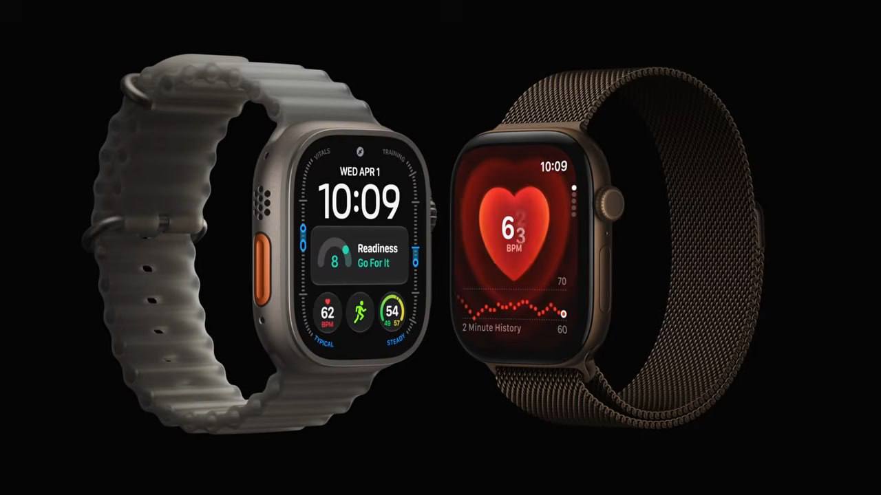 Новые Apple Watch Series 12 с ярким дисплеем