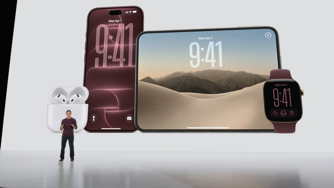 Все новые гаджеты Apple на одном фото