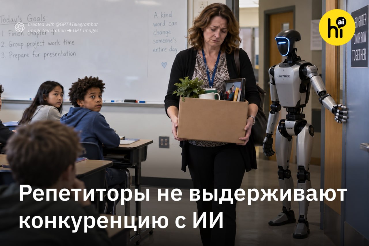 Искусственный интеллект заменяет традиционных репетиторов