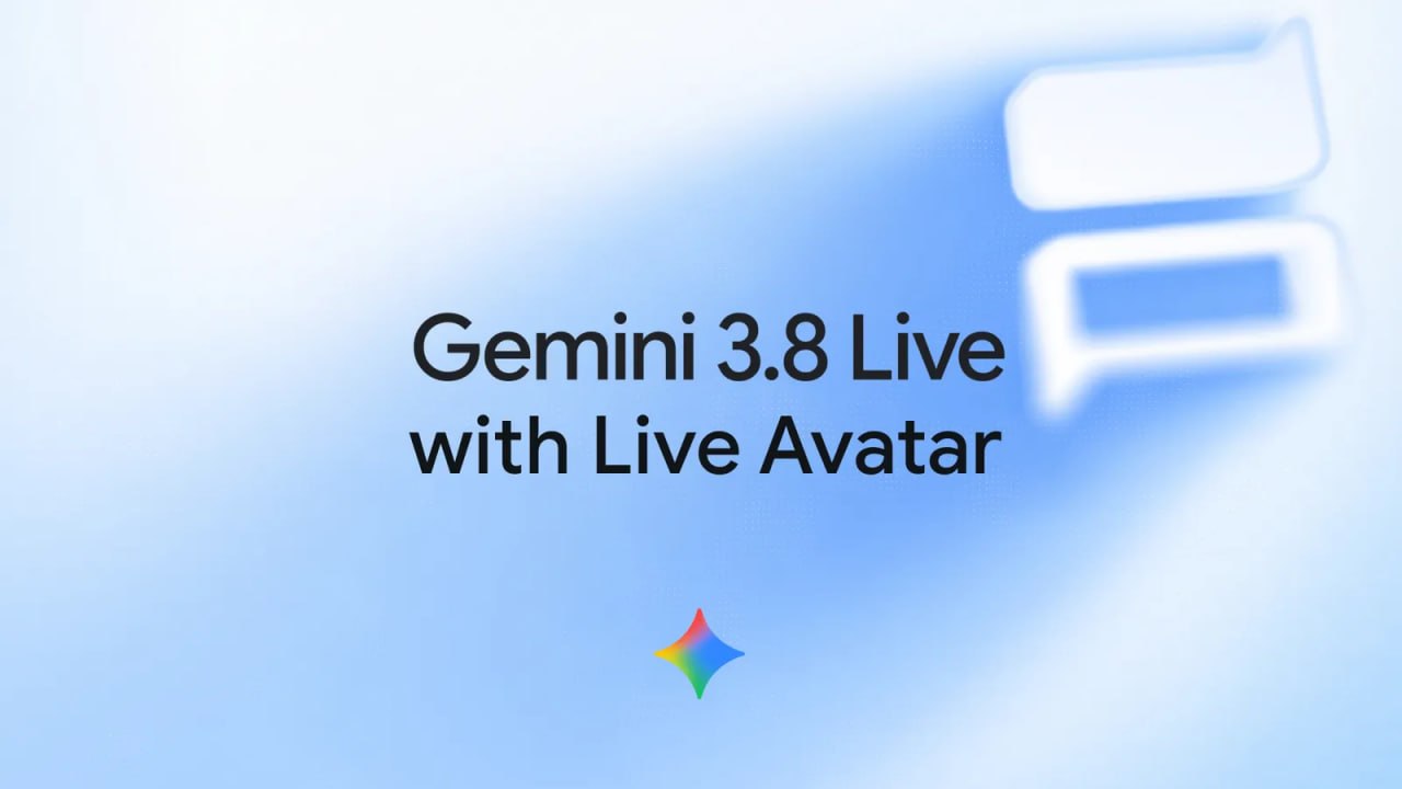 Цифровой аватар Google Gemini с реалистичной мимикой