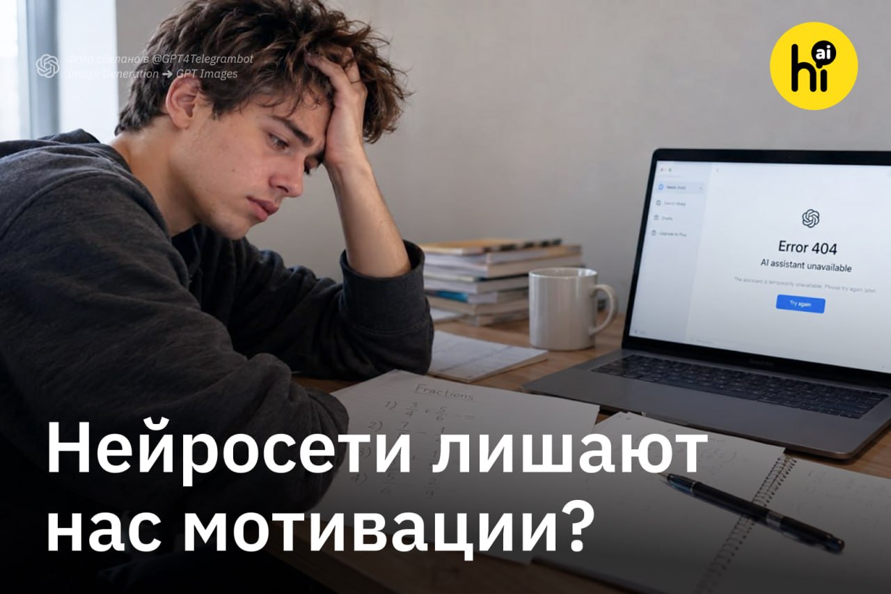 Человек за ноутбуком использует ChatGPT для решения задач