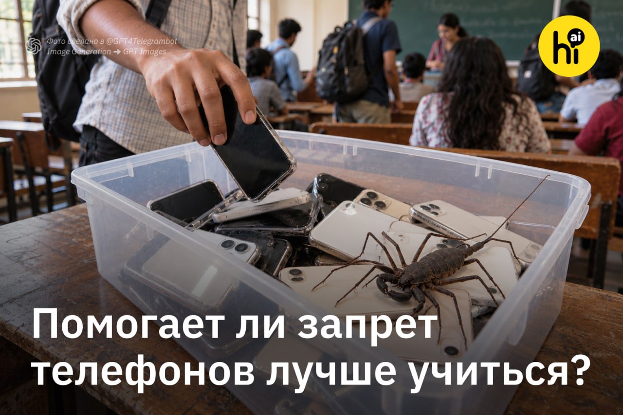 Студенты сдают телефоны перед лекцией